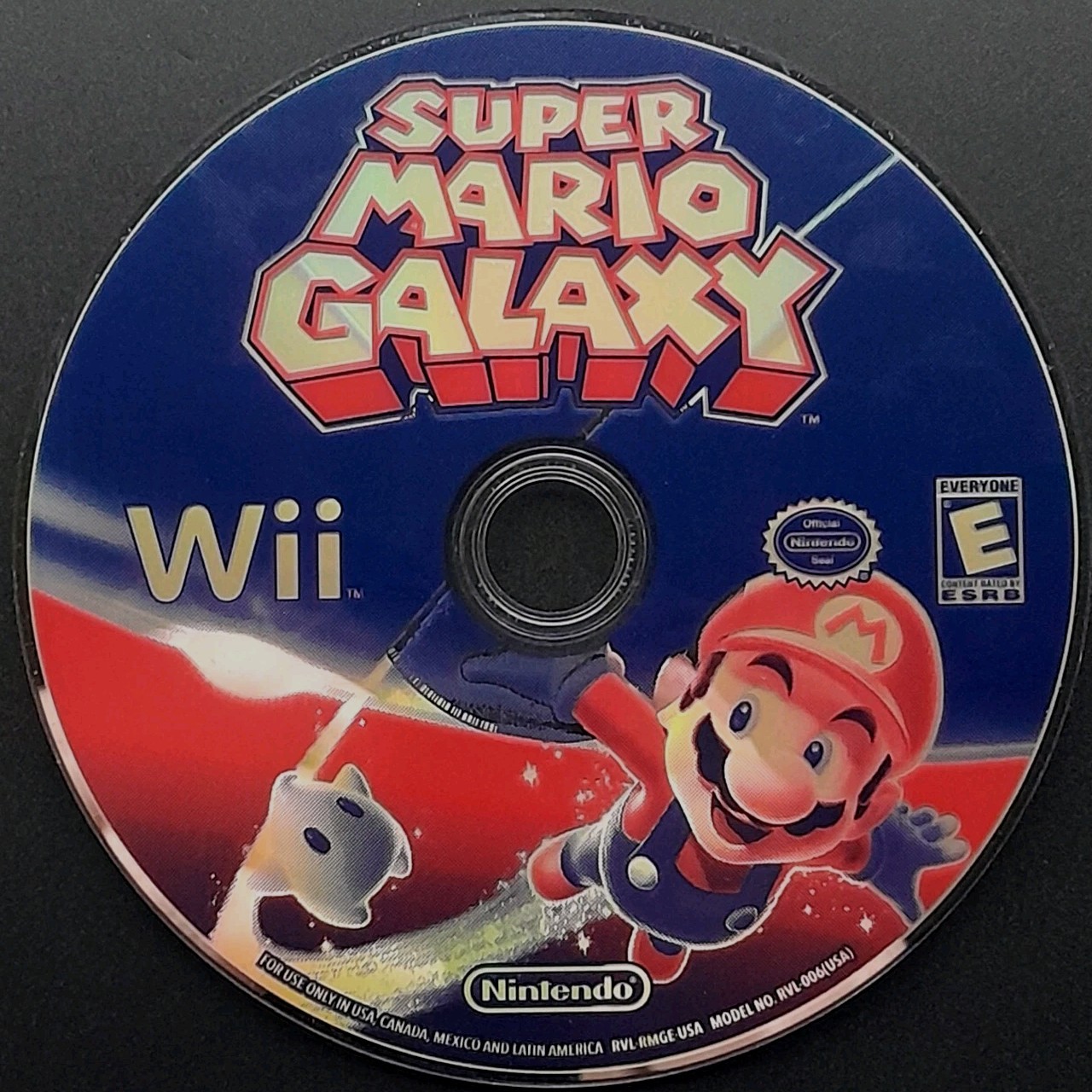Super Mario Galaxy – Wii – Disc Only – Resurfaced/Tested