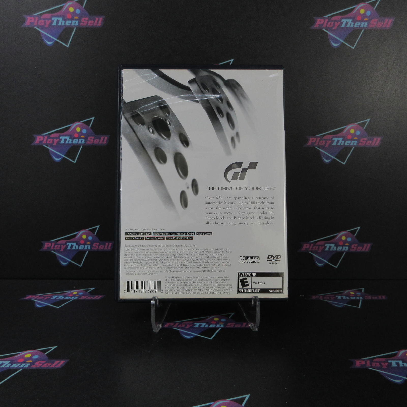 Gran Turismo 4 PS2 PlayStation 2 Complete – 1 Year Warranty VG