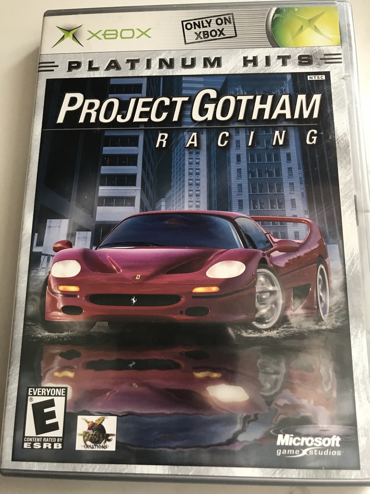 Xbox- Lot Of 4 Sega GT 2002/JSRF – SSX3 – Amped 2- Project Gotham Racing Preown