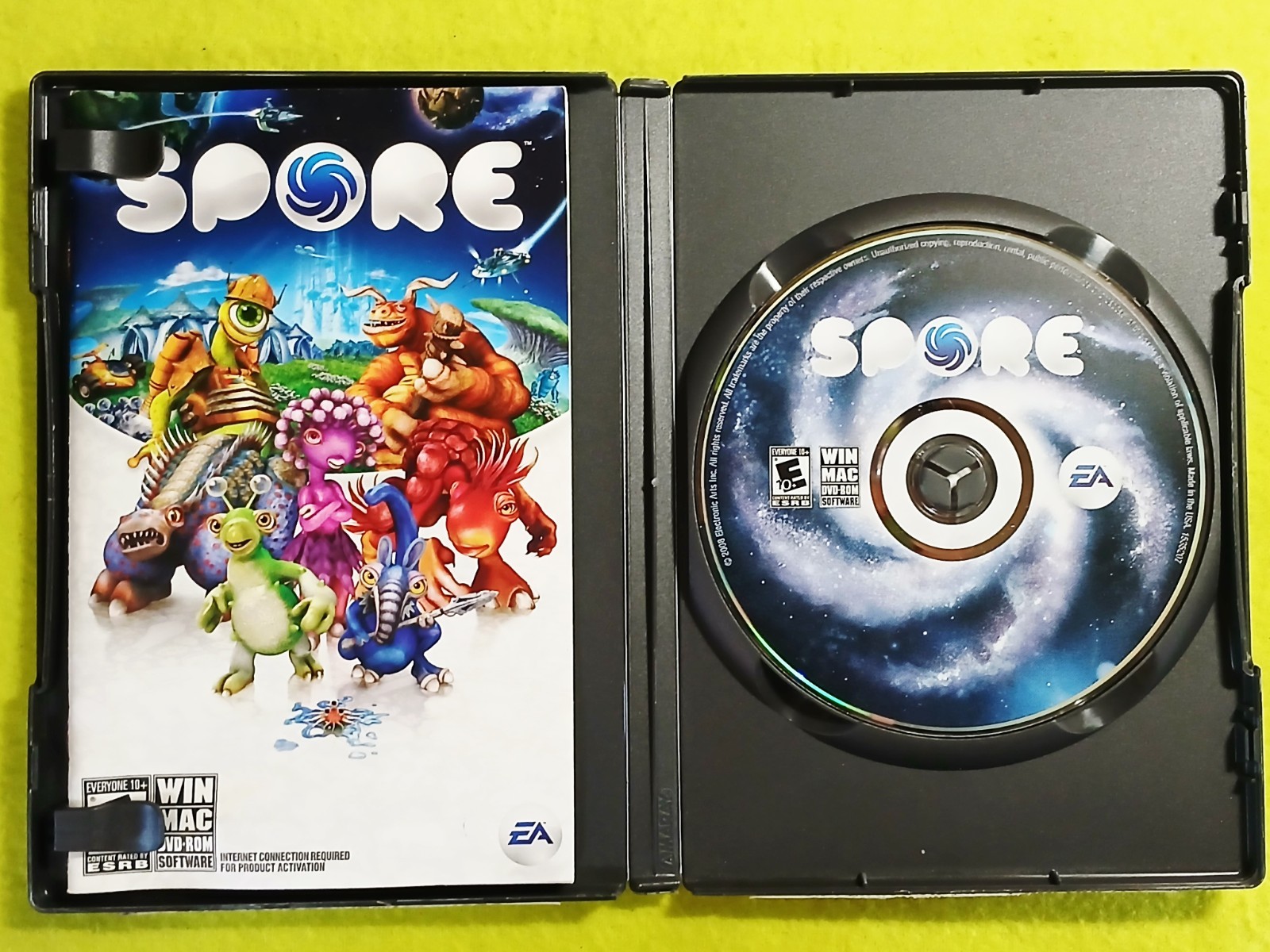 Spore (Windows/Mac, 2008) Complete w/Slipcase, Windows XP Creature Creator OOP