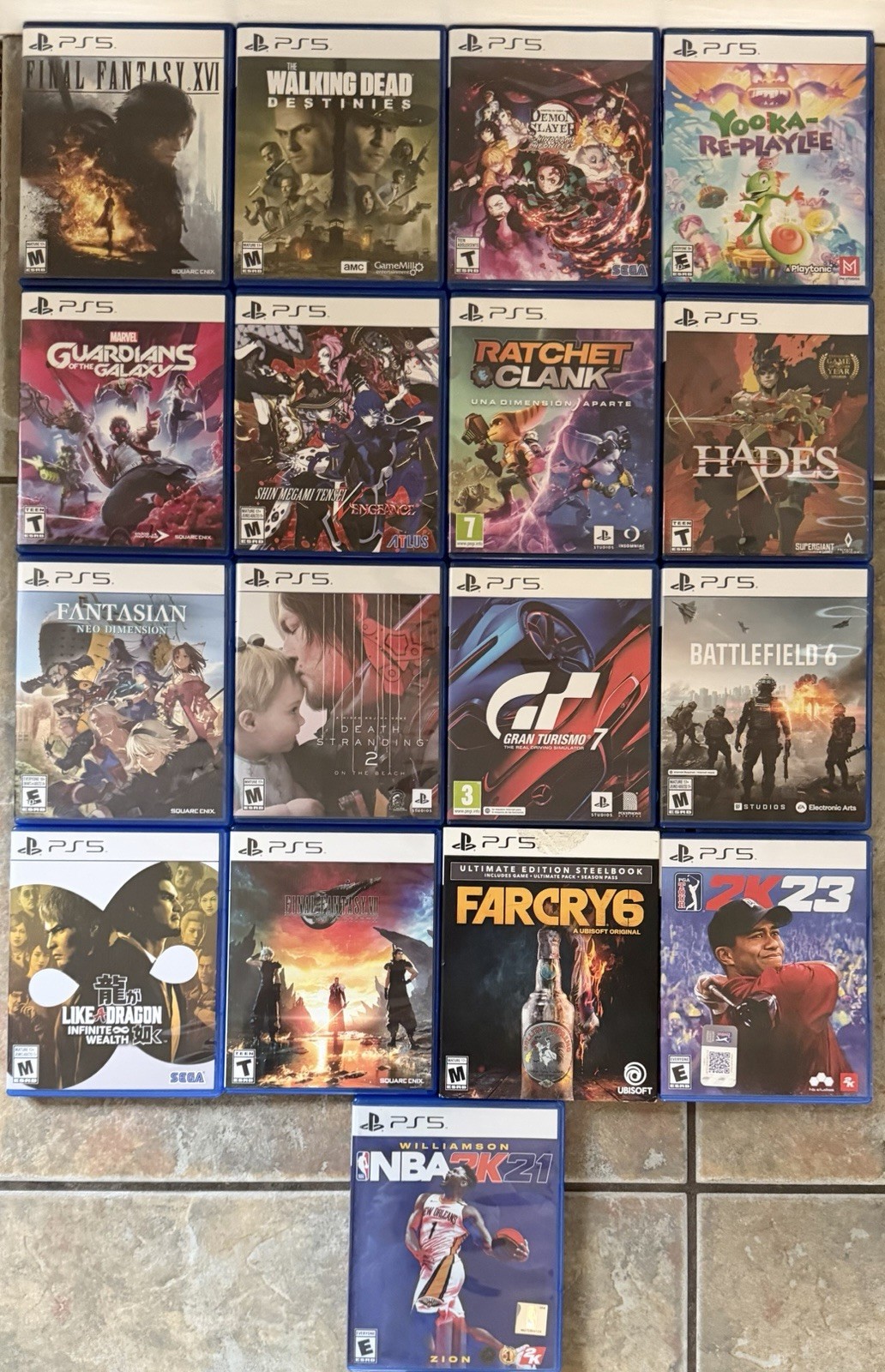 VARIOUS PS5 Games
