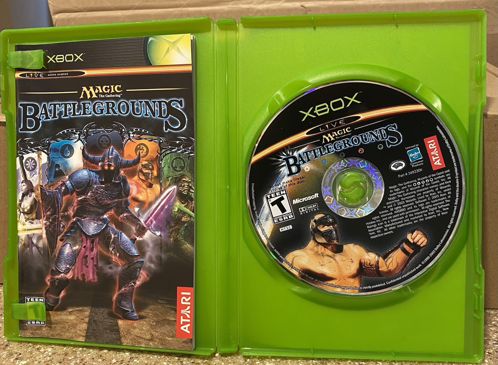 Magic The Gathering Battlegrounds Xbox – Complete w/ Manual! – TESTED