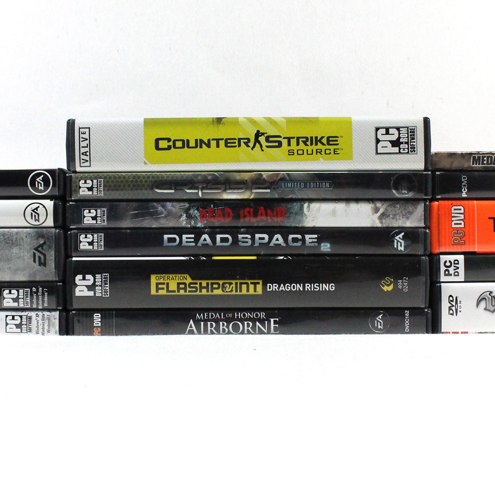 Lot of 16 Classic FPS Action Shooter PC Games, Various Titles – Free Shipping