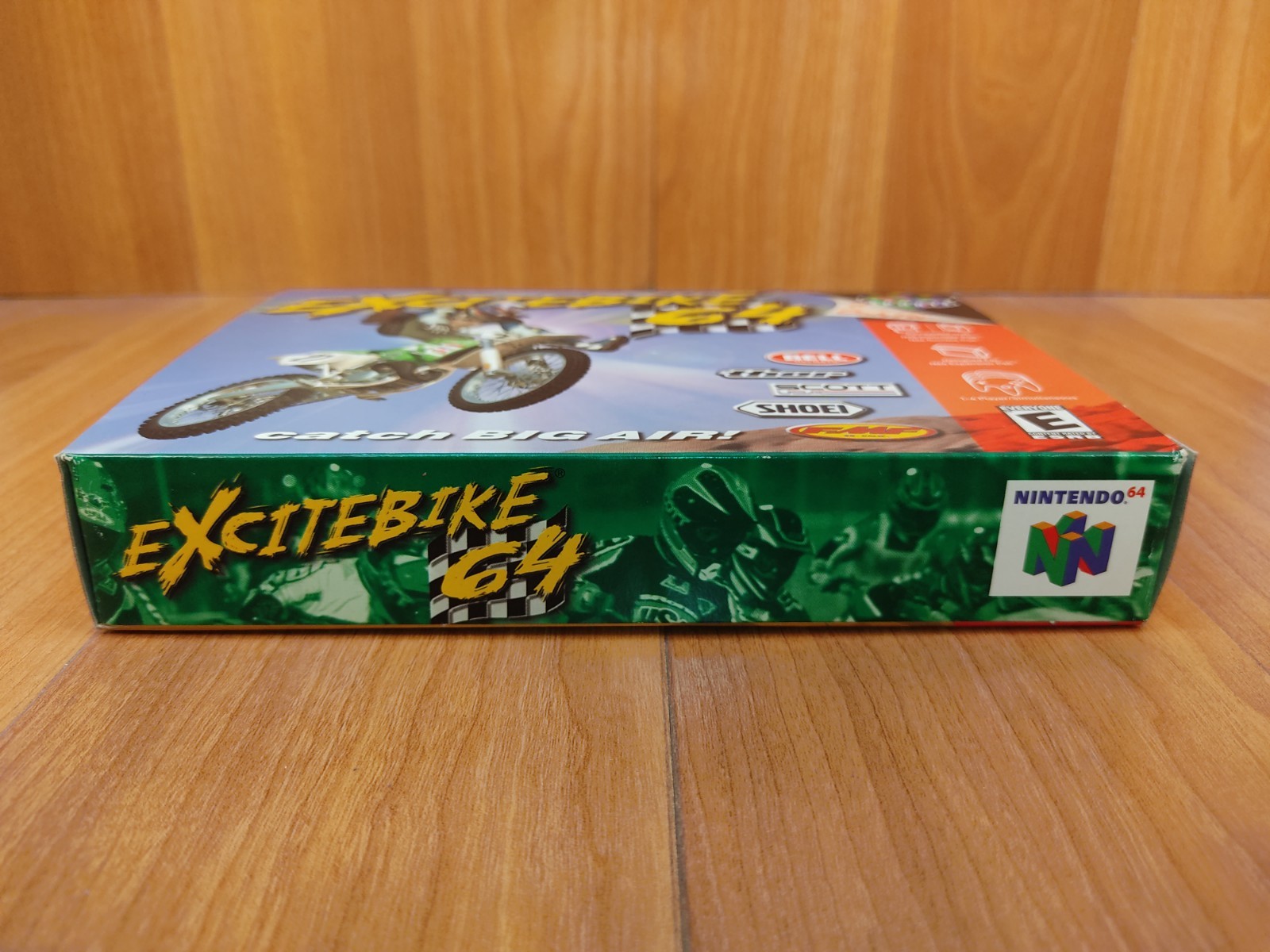 MINTY BOX CIB Excitebike 64 complete in nintendo n64 CLEAN Collector lot vgc