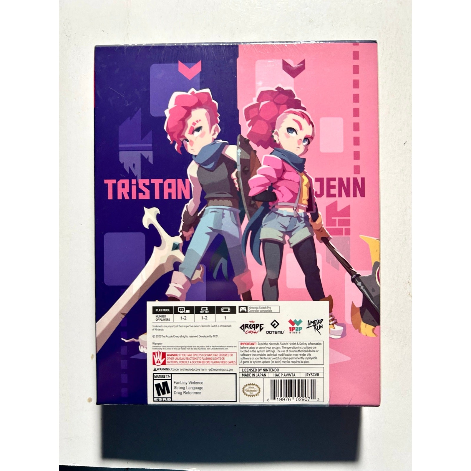 Young Souls Collector’s Edition (Switch)Brand New🔥No Rips No Tears No Dents