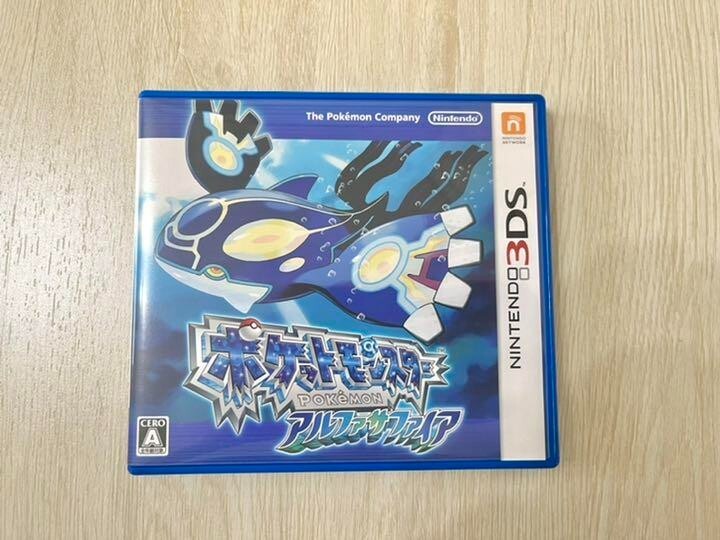 Pokemon Alpha Sapphire 3DS Japanese game