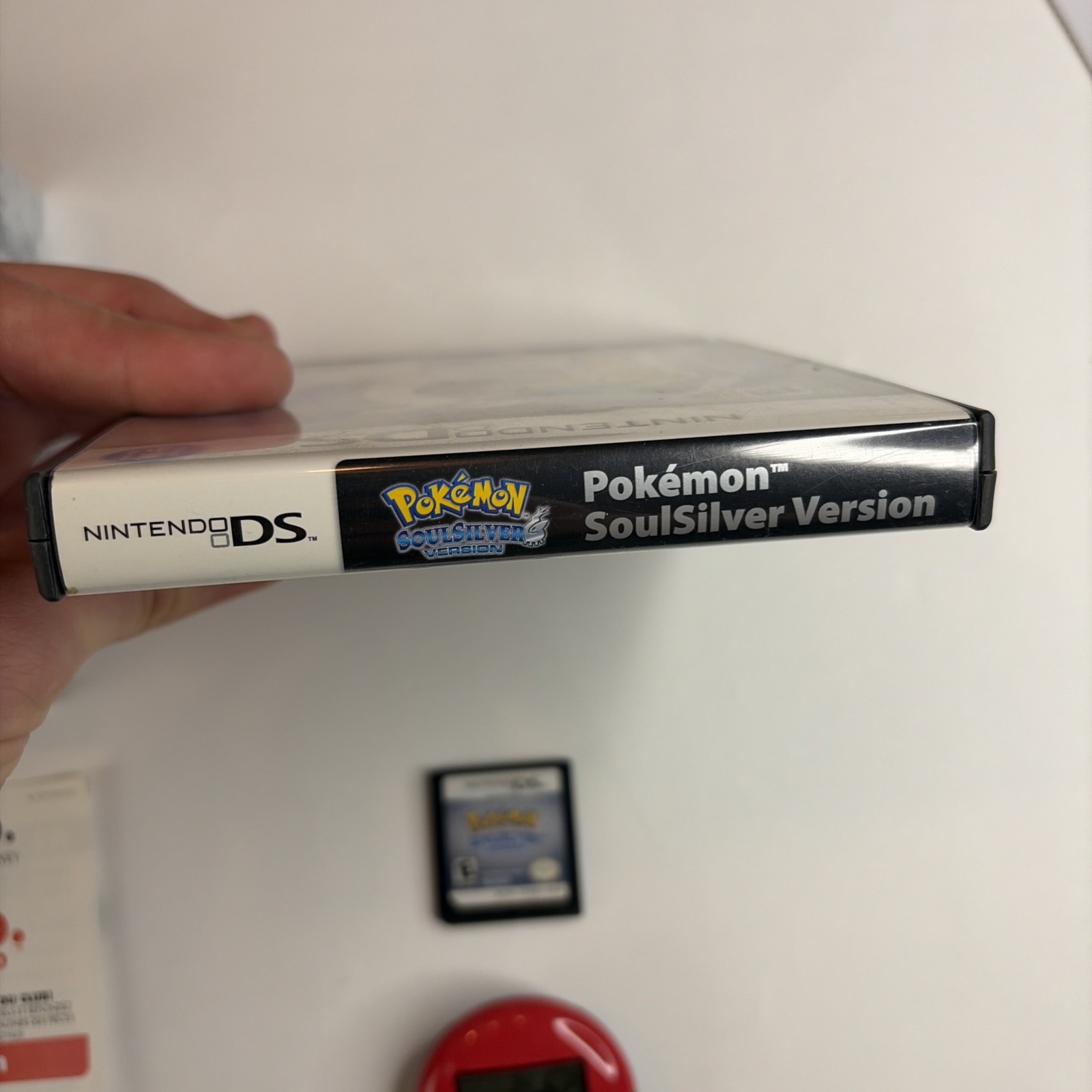 Pokemon SoulSilver Version DS Complete Big Box With Pokewalker Authentic Tested!