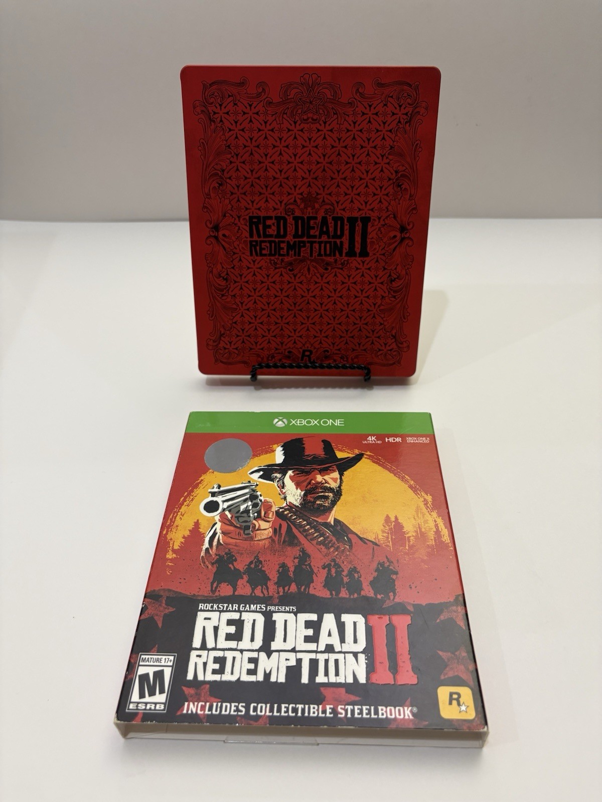Red Dead Redemption 2 Xbox One Steelbook Edition Complete HTF RARE X1