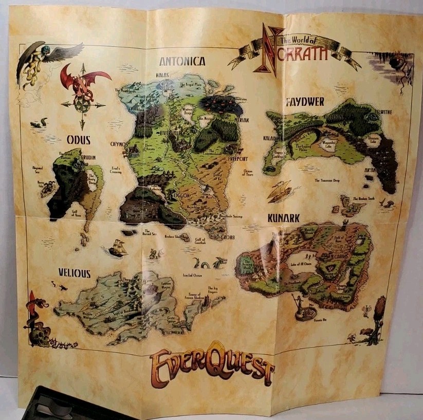 United Kingdom Exclusive – EverQuest Shadows of Luclin Expansion Ubisoft Version
