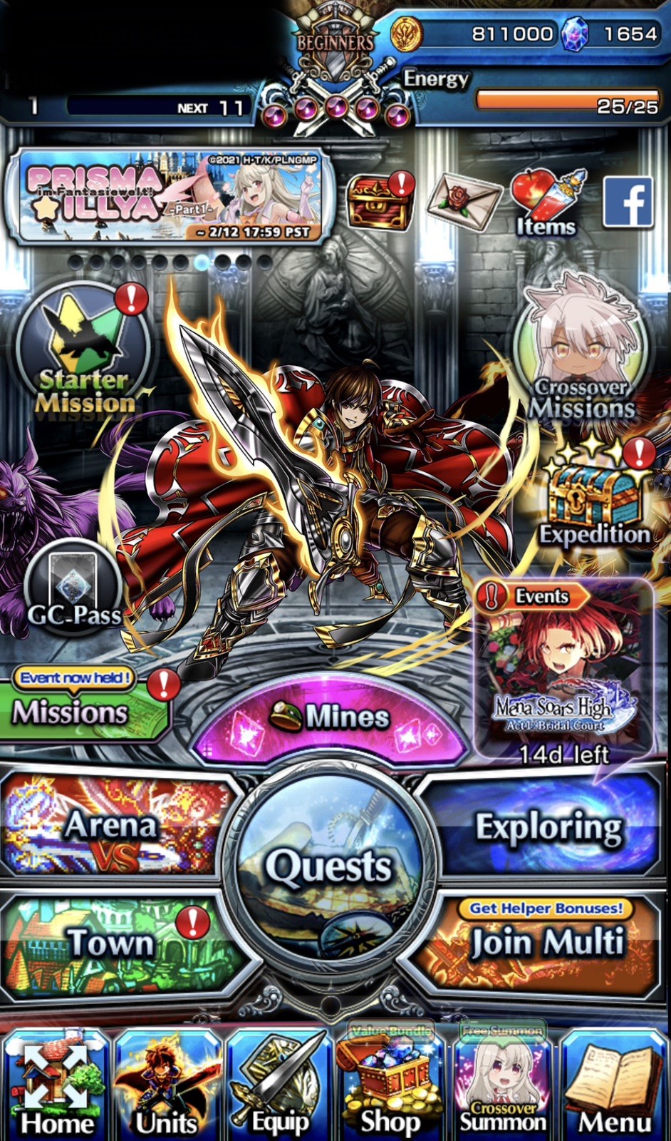 Grand Summoners (GS) Lvl 1 1500+ gems Starter Account