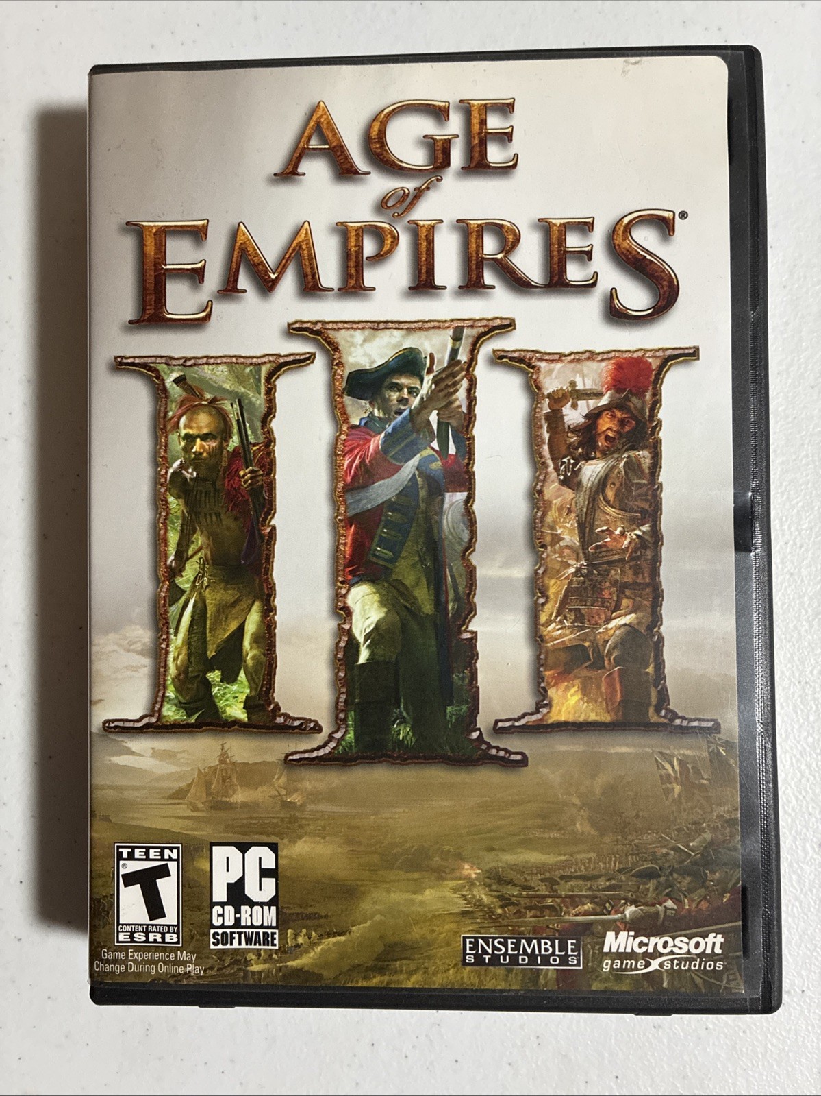 Age of Empires 3 III (PC CD-ROM Microsoft Games) 2005 Windows Vintage