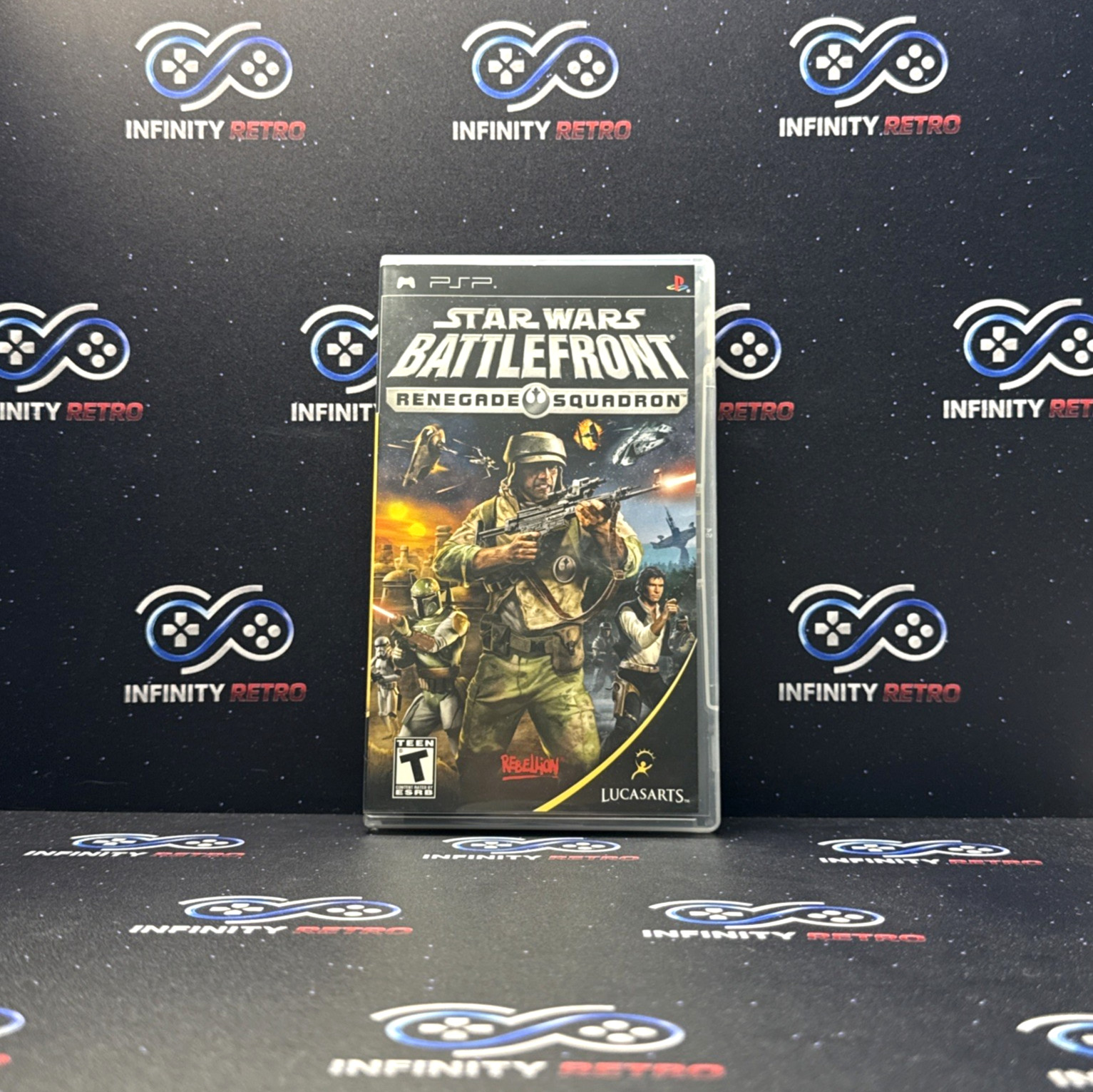 Star Wars Battlefront Renegade Squadron PlayStation Portable PSP CIB Refurbished