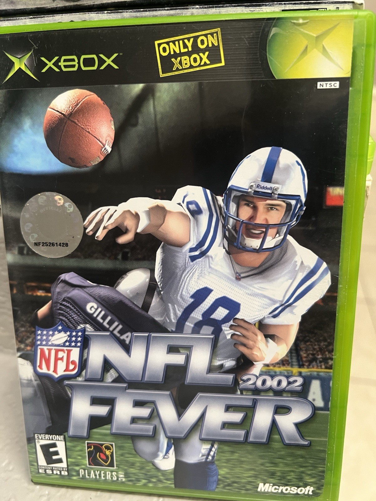 NFL Fever 2002 Xbox CIB Tested