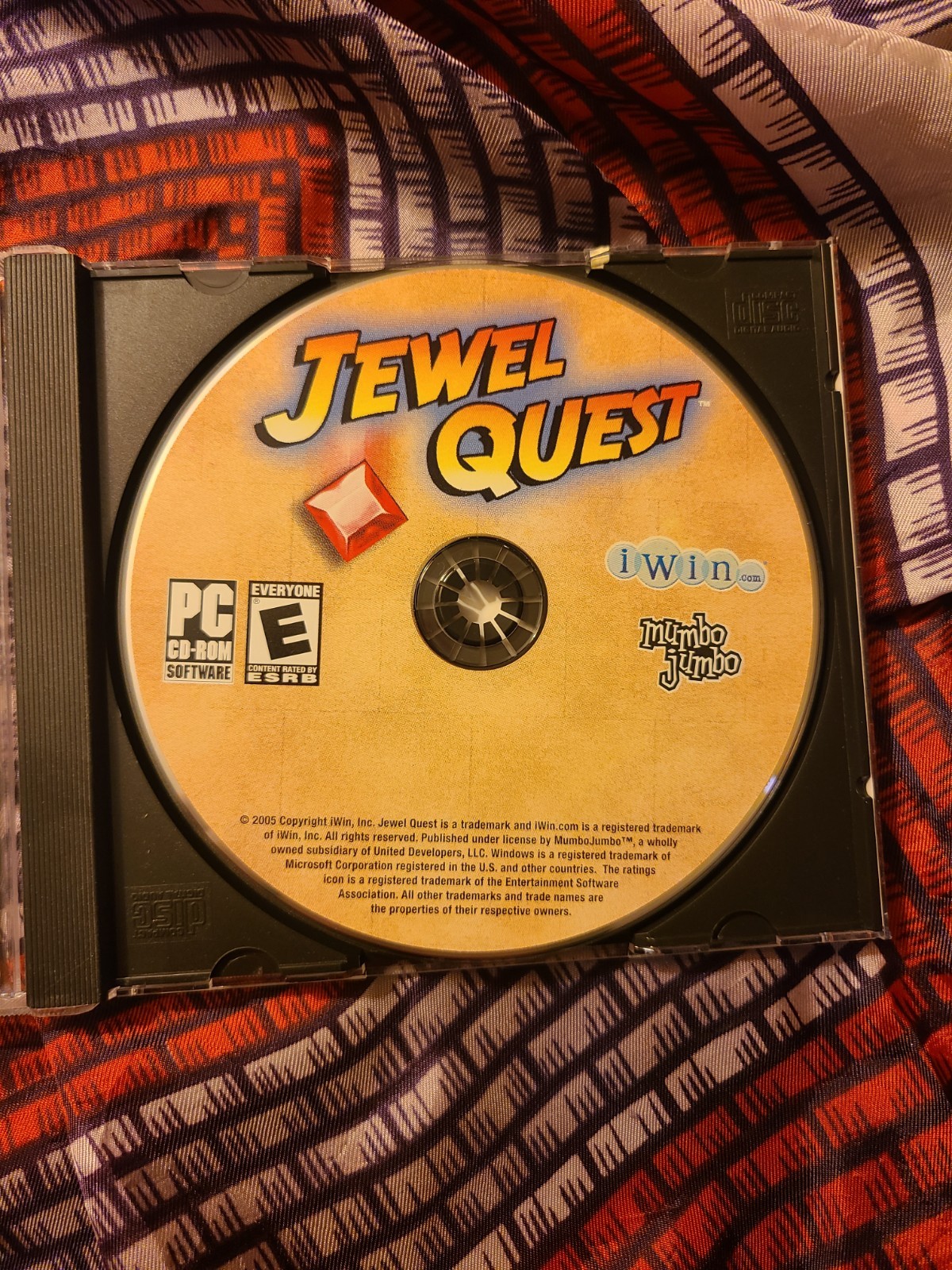 Jewel Quest PC CD-ROM Video Game Puzzle Casual iWin Mumbo Jumbo