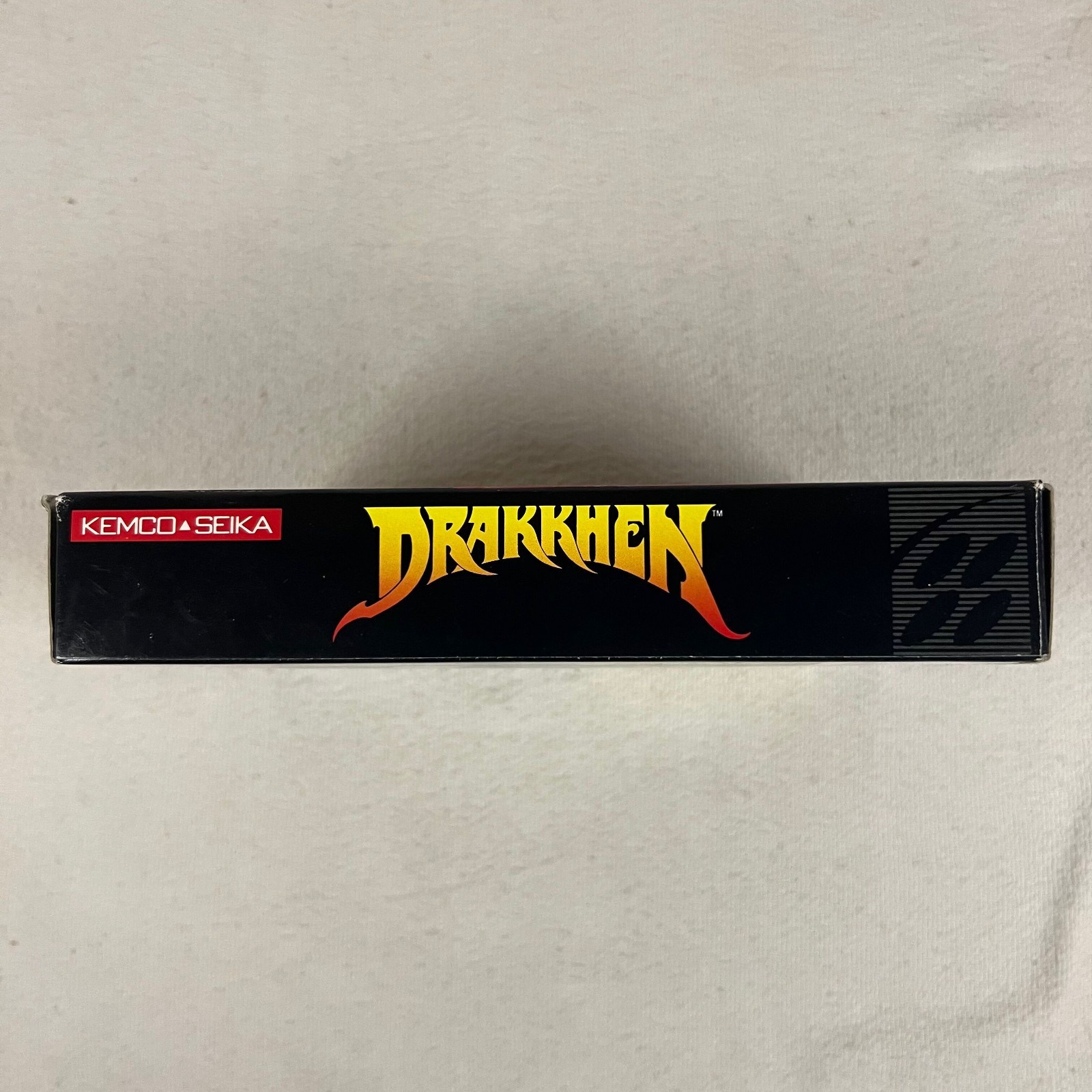 Drakkhen Super Nintendo 1991 SNES CIB Complete Manual