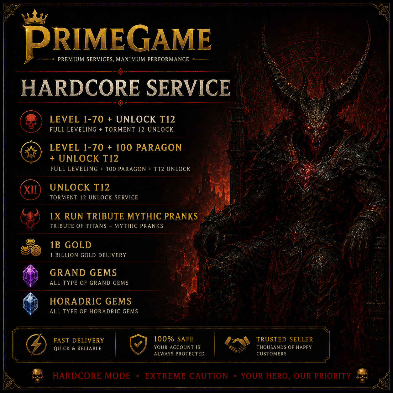 DIABLO 4 – SEASONAL 13 – HARDCORE