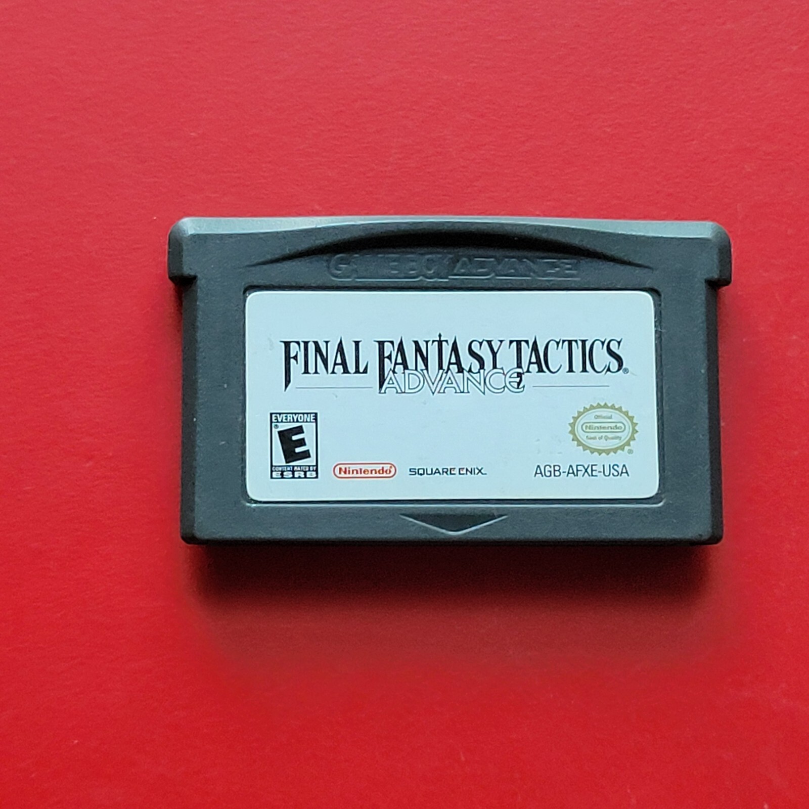GBA Final Fantasy Tactics RPG Nintendo Game Boy Advance Authentic Saves