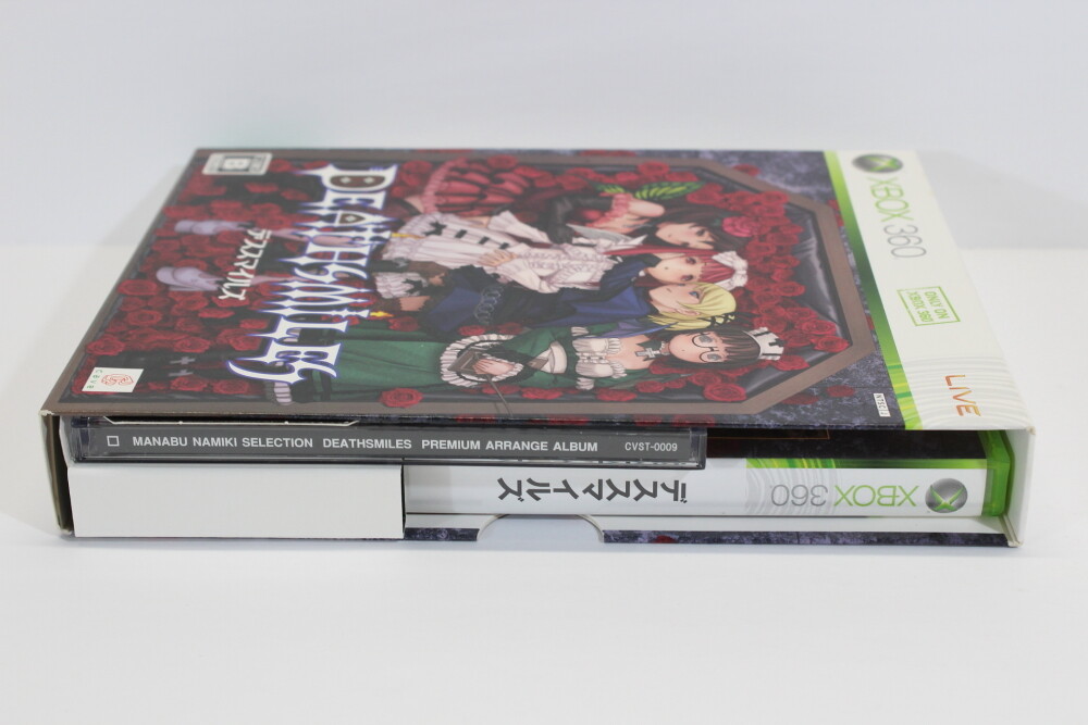 DeathSmiles Limited Edition Box W/ CD XBOX 360 Japan Import 3X36 Region Locked