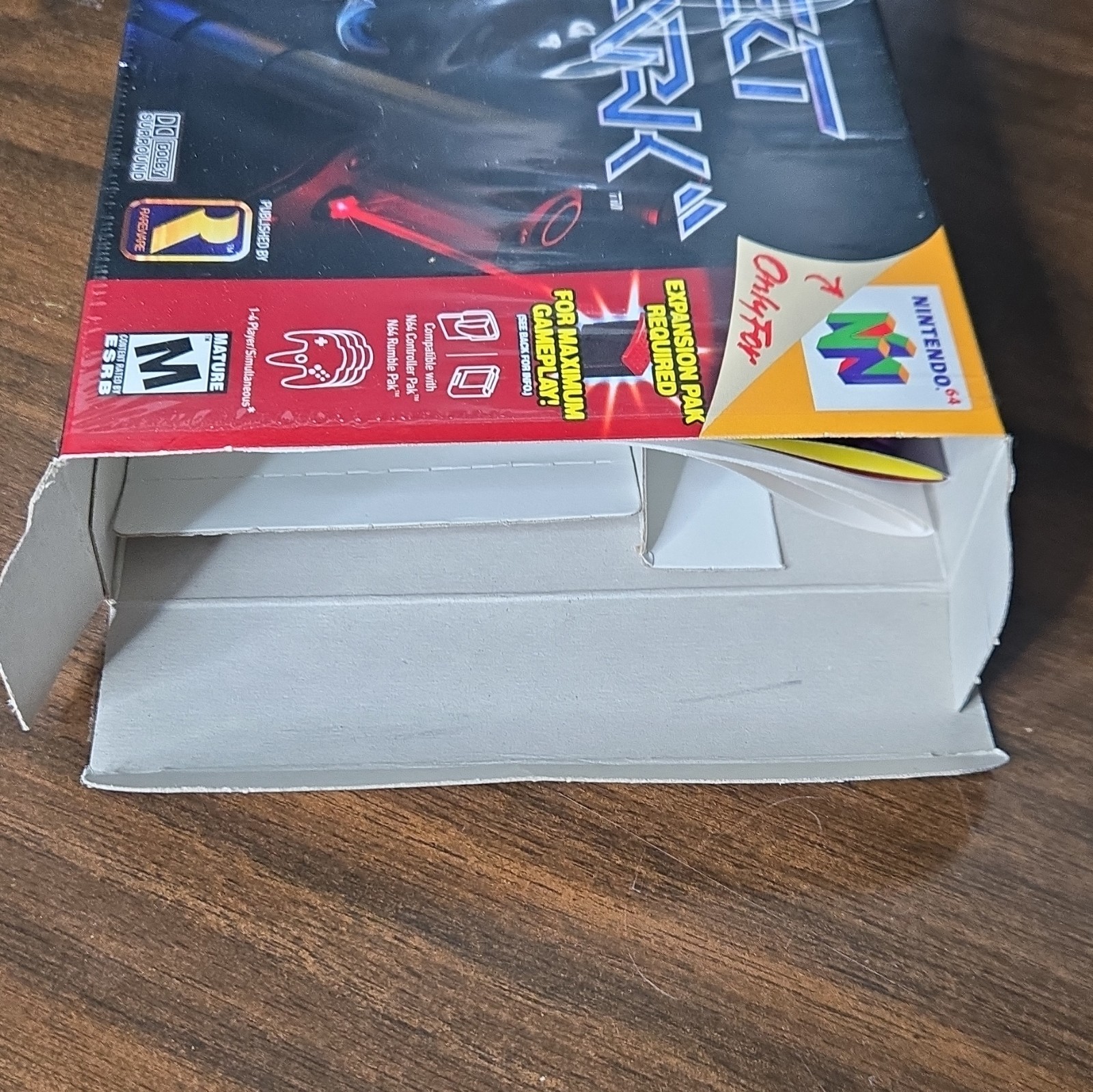Rareware Perfect Dark (Nintendo 64) w/ Box & Manual Shooter M NTSC-U/C