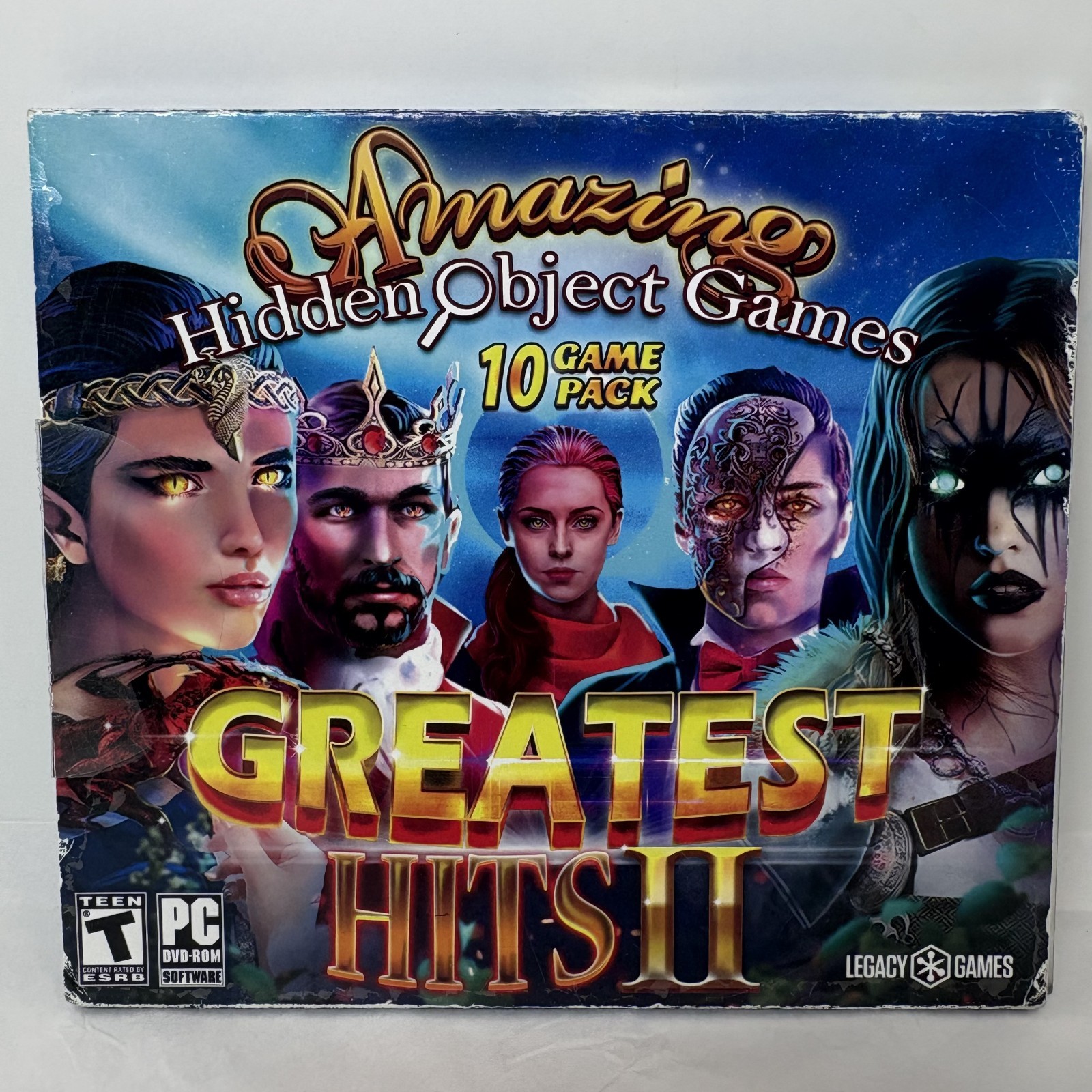 AMAZING HIDDEN OBJECTS 10 GAME PACK PC CD-ROM in Excellent Condition