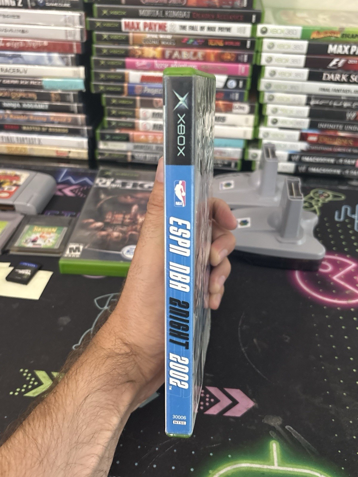 NBA 2Night 2002 Original Xbox Cib With Manual