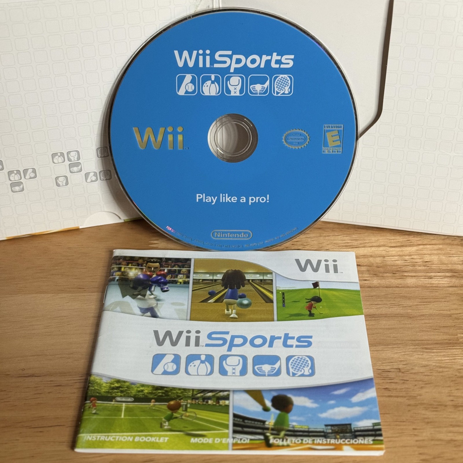 ⚡Wii Sports COMPLETE w/ Manual (Nintendo Wii) – FAST SHIP ⚠️TESTED