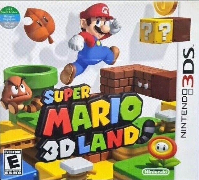 Super Mario 3D Land 3DS Brand New Game (Platform 2011)