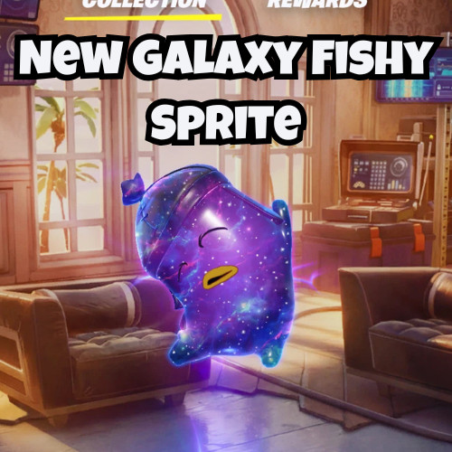 New Fortnite Galaxy Sprite🌌Fishy Sprite🌌! Fortnite Sprite Rare Brand New🔥🔥