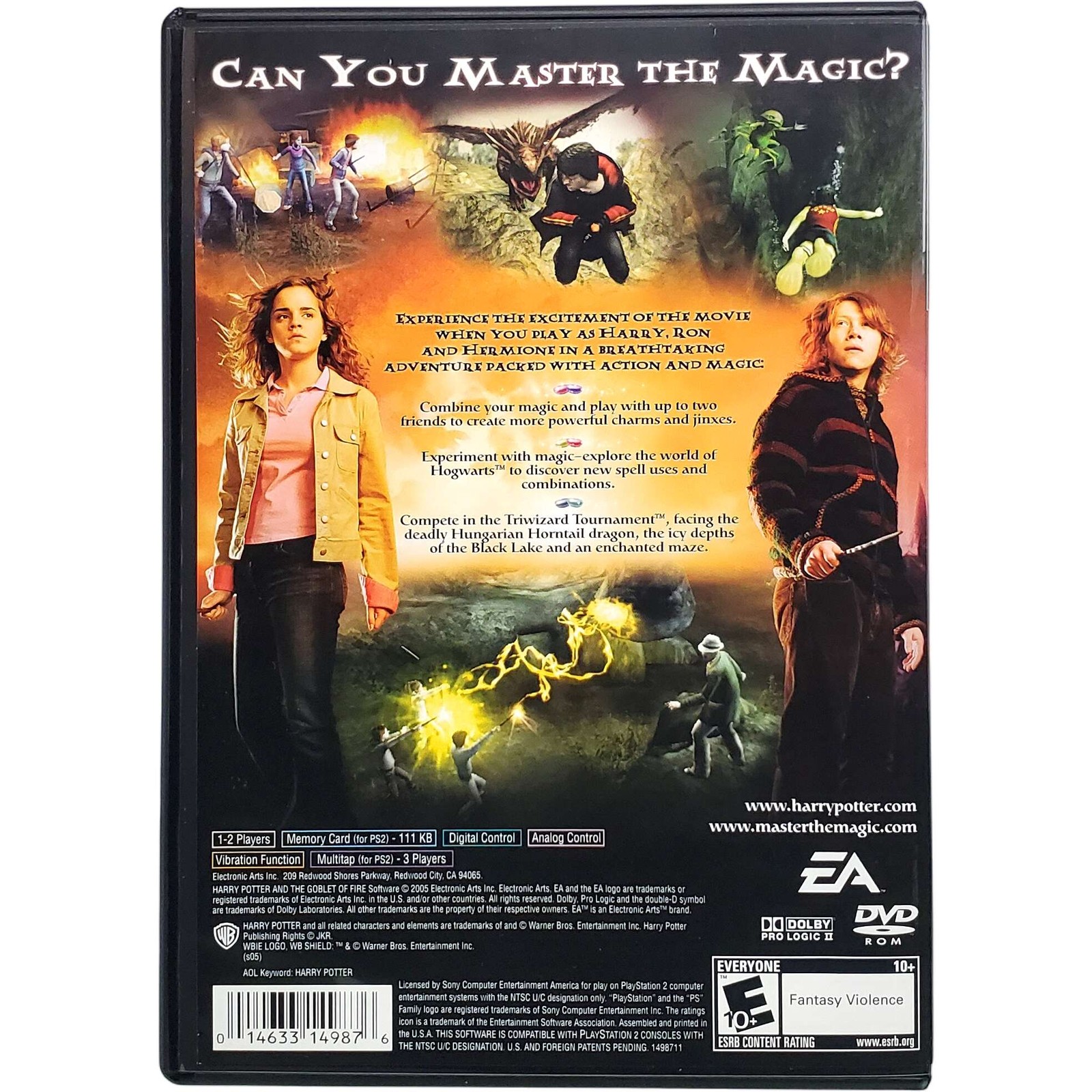 Harry Potter And The Goblet Of Fire – Sony Playstation 2 Pristine Authentic