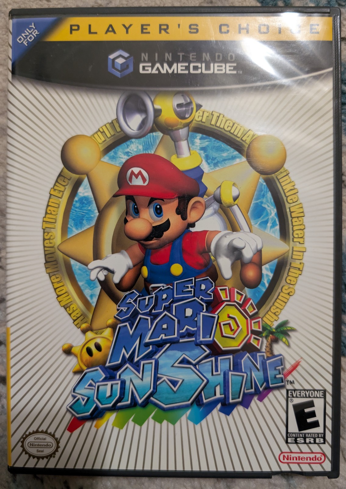 Super Mario Sunshine Complete TESTED WORKING Manual and Inserts CIB Gamecube