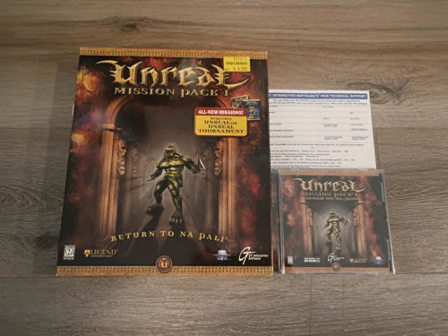 Unreal Return To Na Pali PC CD-Rom Big Box 1999