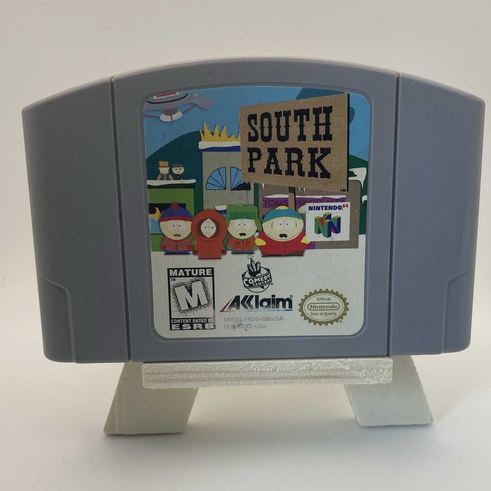 South Park Nintendo 64 N64 Game Cartridge Acclaim M Mature NTSC-U/C