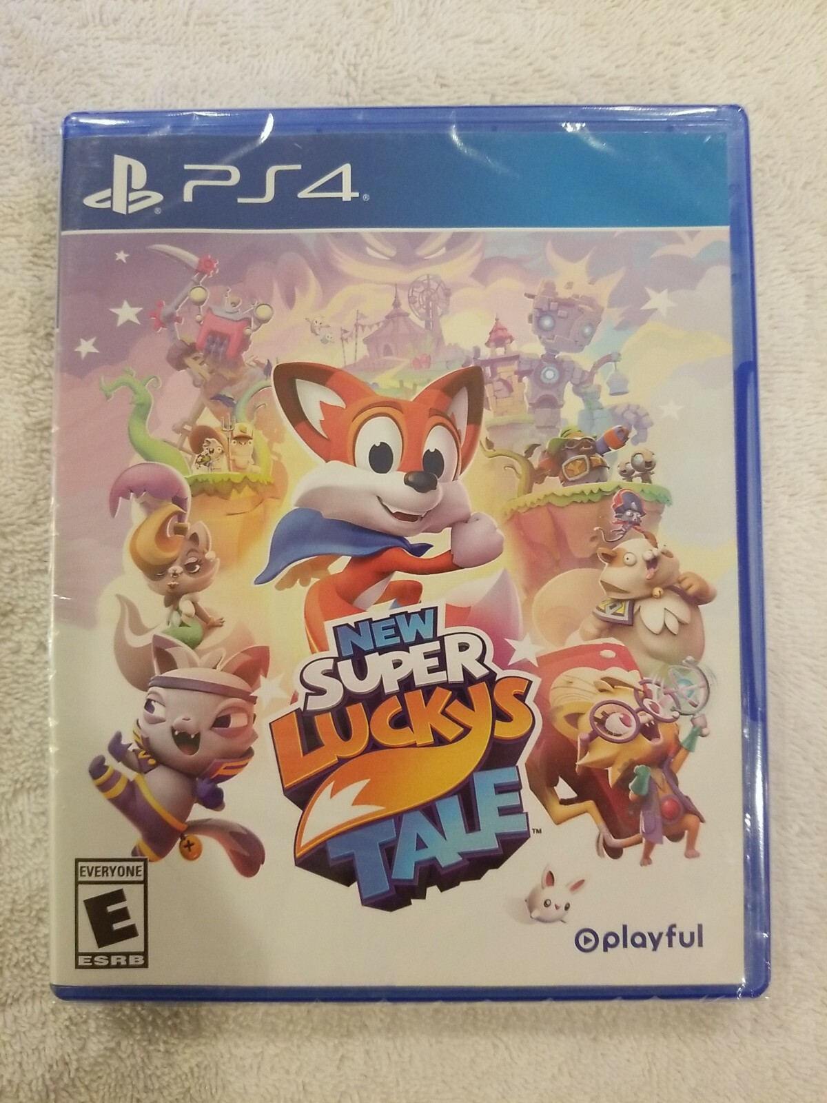 FACTORY SEALED New Super Lucky’s Tale (Sony Playstation 4) PS4 Game Region Free