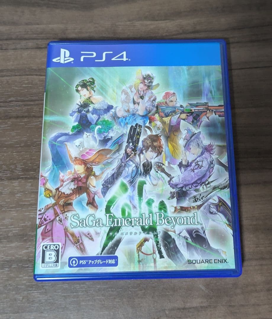 Saga Emerald Beyond Ps4 Square Enix Used Tested Japanese ver with Case