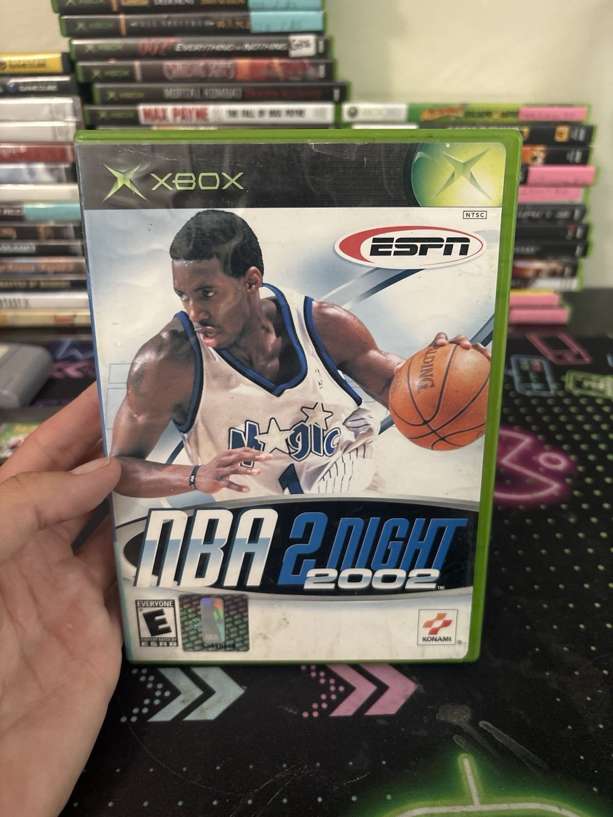 NBA 2Night 2002 Original Xbox Cib With Manual