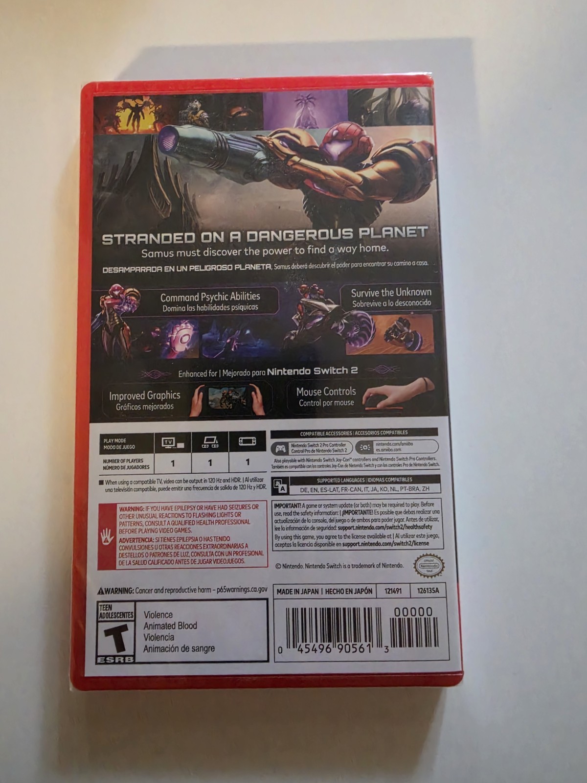 Metroid Prime 4 : Beyond – Nintendo Switch 2 – NEW & FACTORY SEALED 🔥