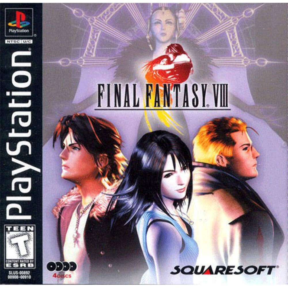 Final Fantasy VIII (Complete in Box) – Playstation 1