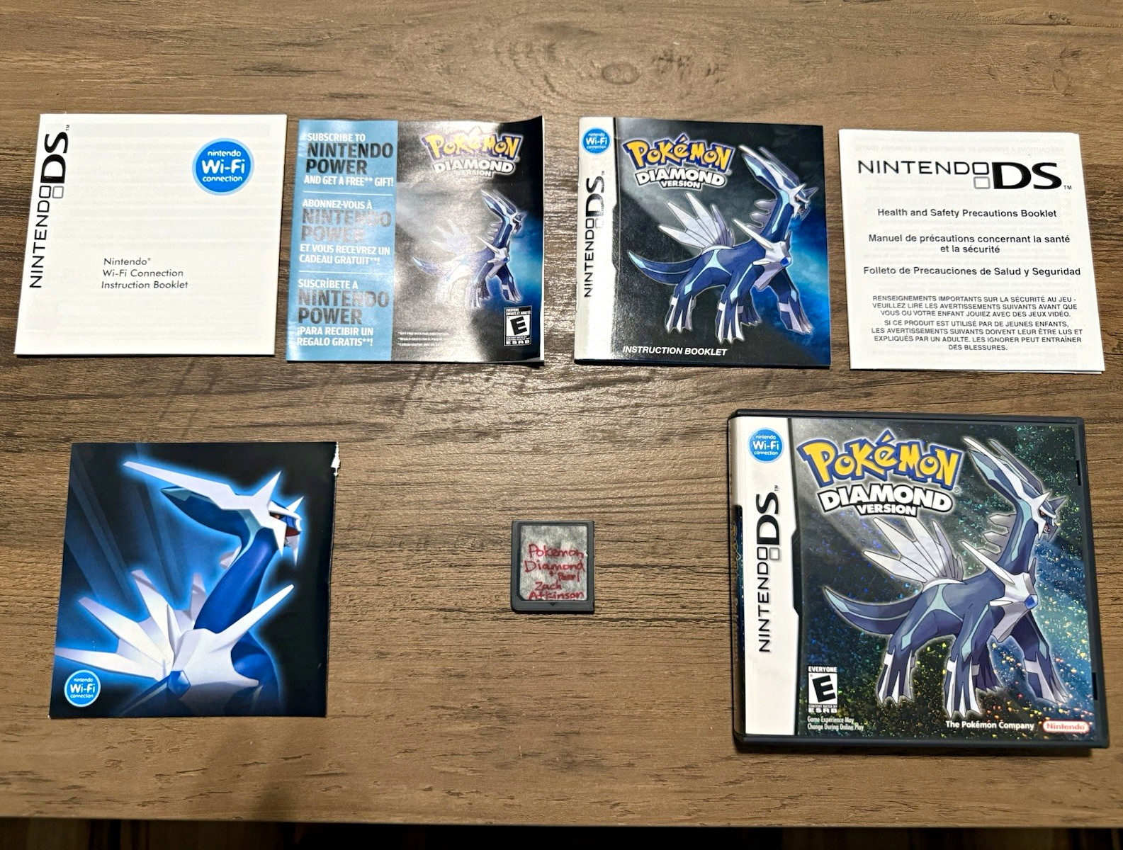 Nintendo Pokémon Diamond Version Nintendo DS Complete w/ Manual, NTSC-U/C 2007