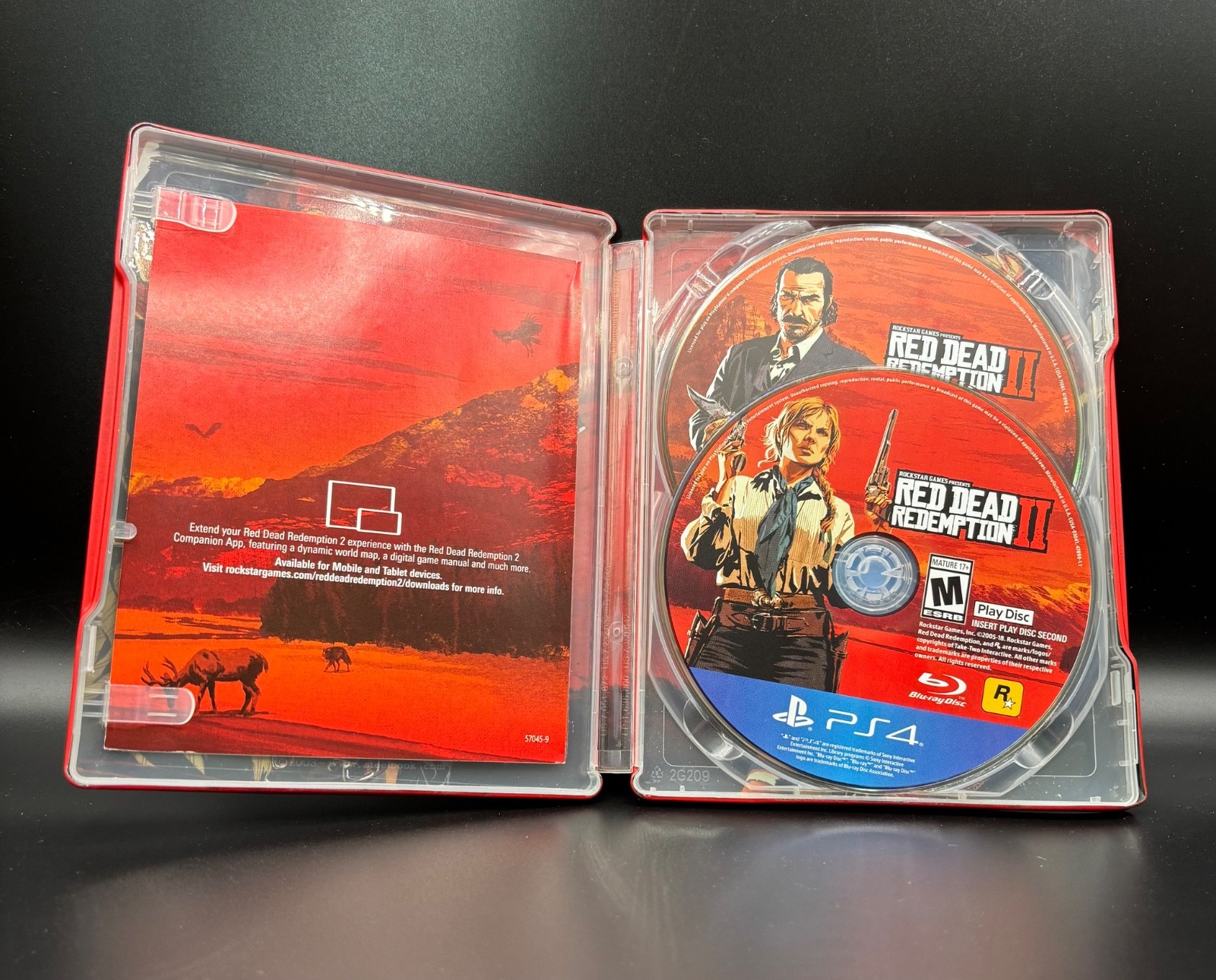 Red Dead Redemption II Steelbook Edition PlayStation 4 – No Map
