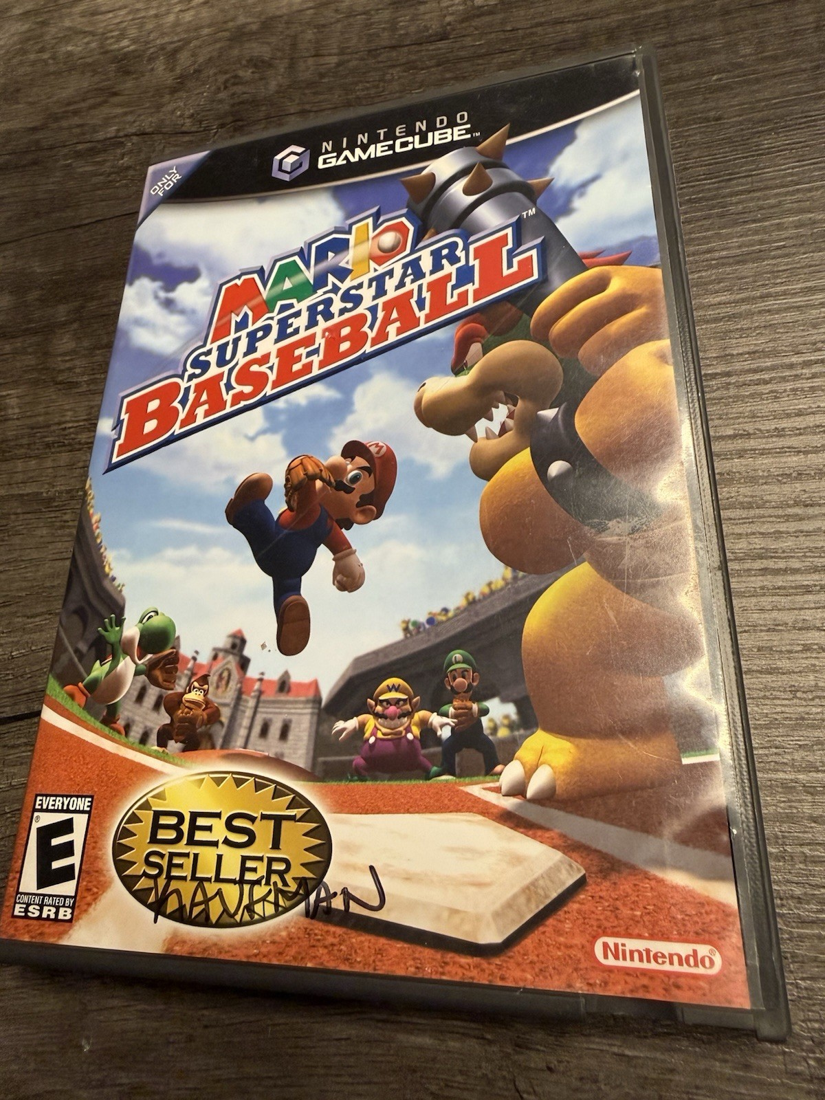 Mario Superstar Baseball (Nintendo GameCube, 2005) CIB Complete w/ Manual TESTED