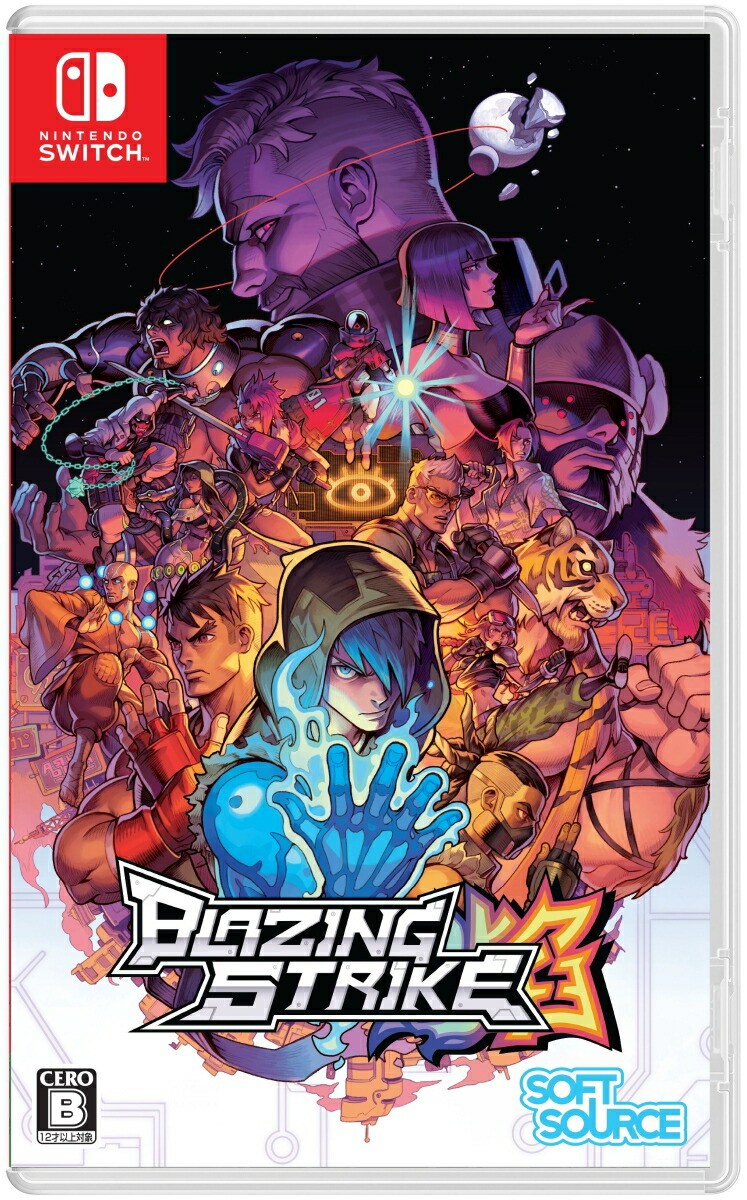 Unopened SW Blazing Strike Nintendo Switch SoftSource Sealed Fighting JP