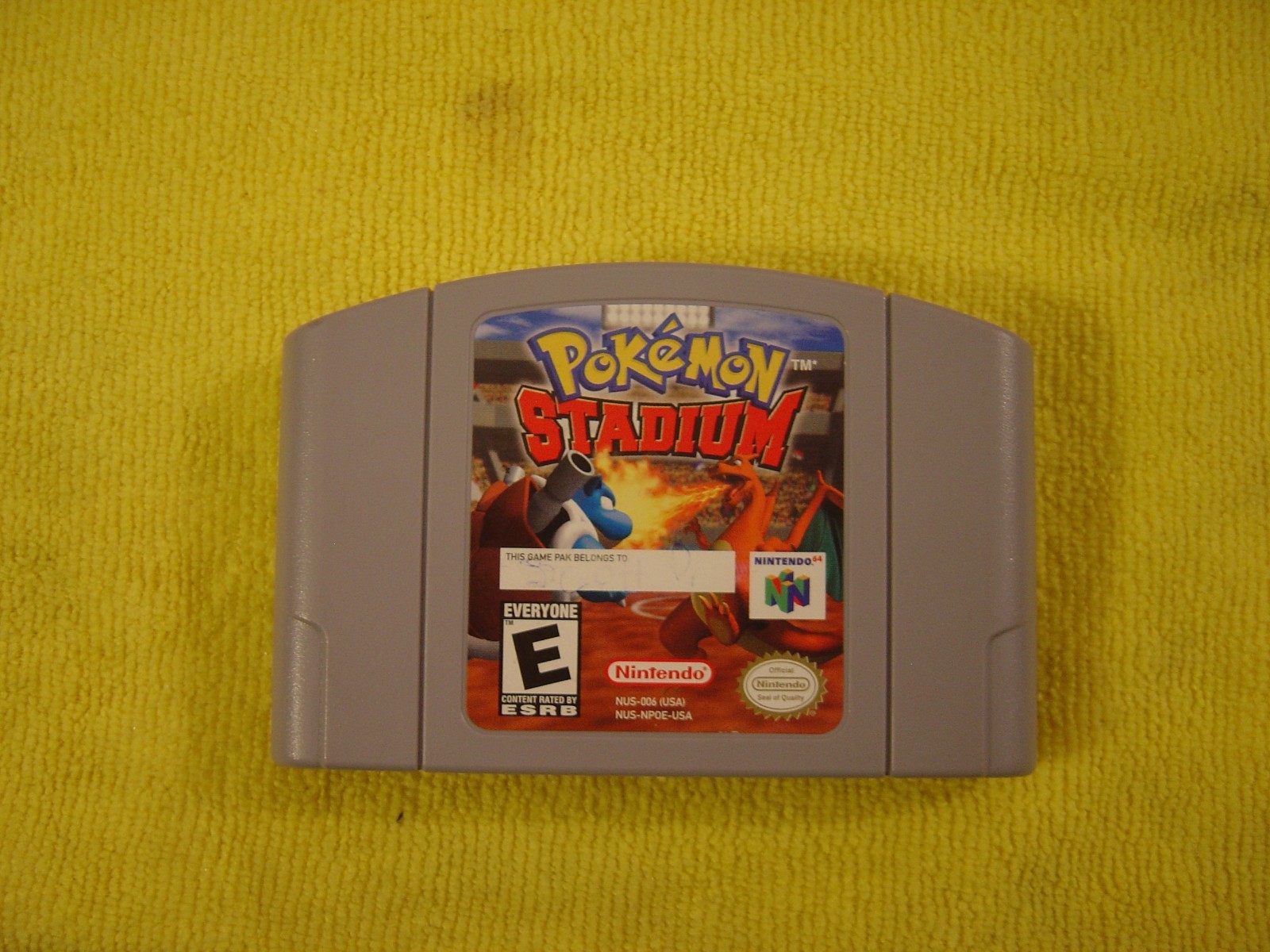Pokemon Stadium (N64, Nintendo 64, 1997), Untested