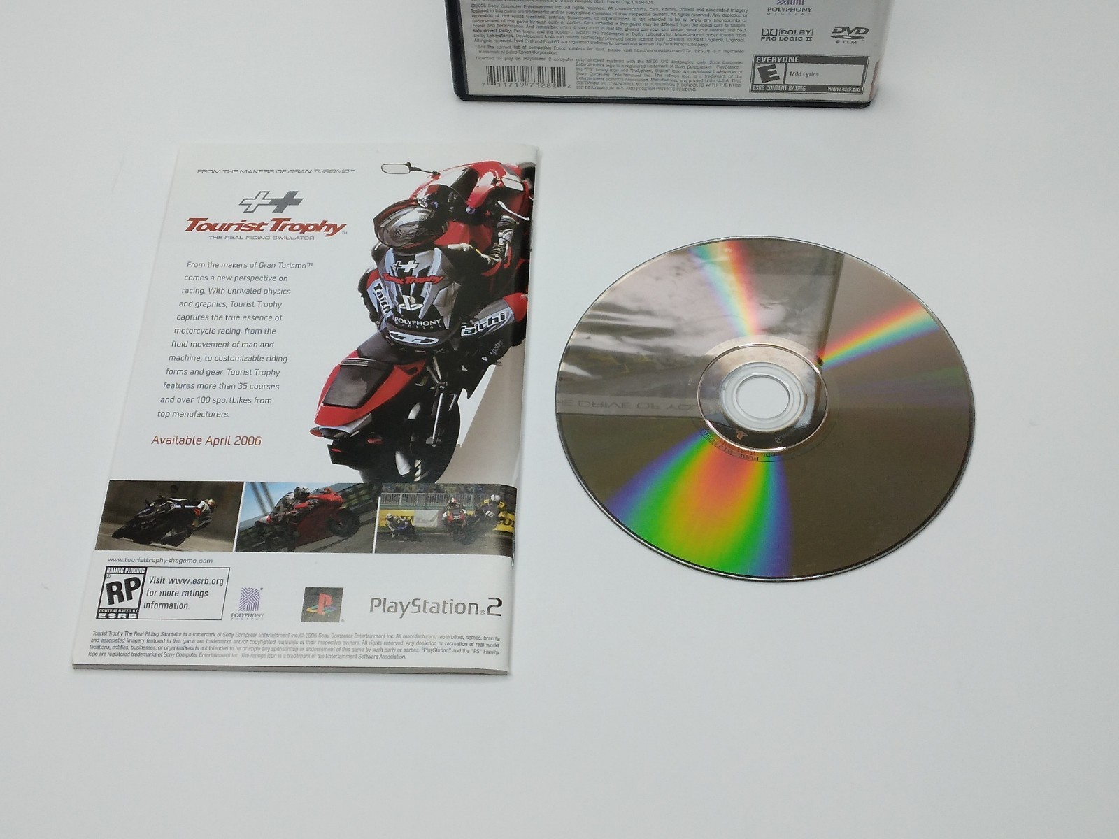Gran Turismo 4 PS2 PlayStation 2 Complete w/ Manual Tested Works