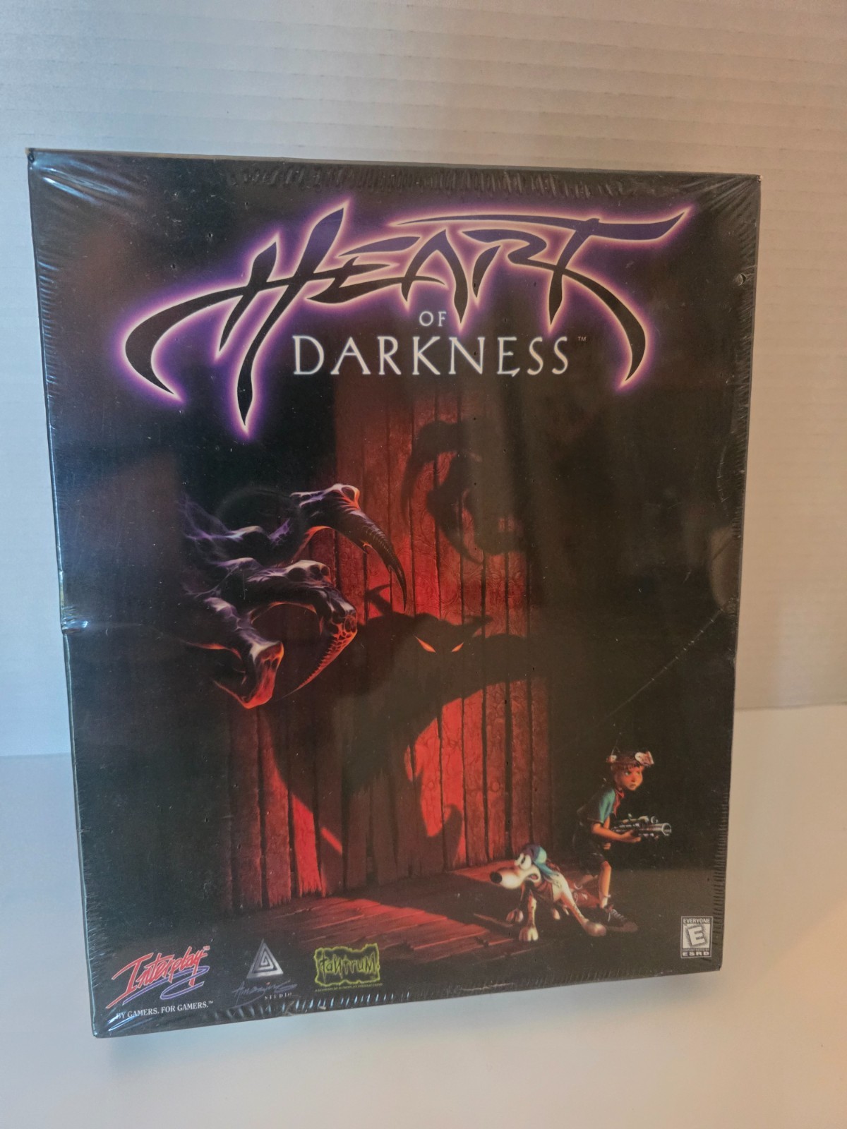 Heart of Darkness Big Box PC Game Interplay 1998 Sealed Windows 95/98/NT