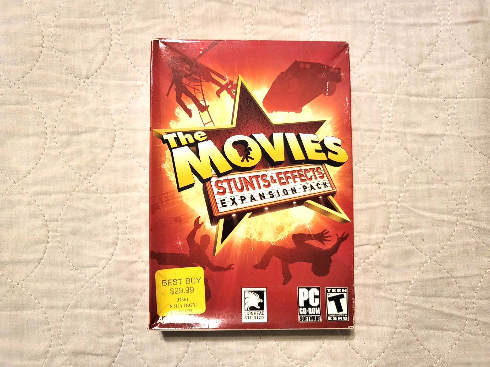 The Movies- Stunts & Effects Expansion Pack Activision PC CD-ROM NEW NEW
