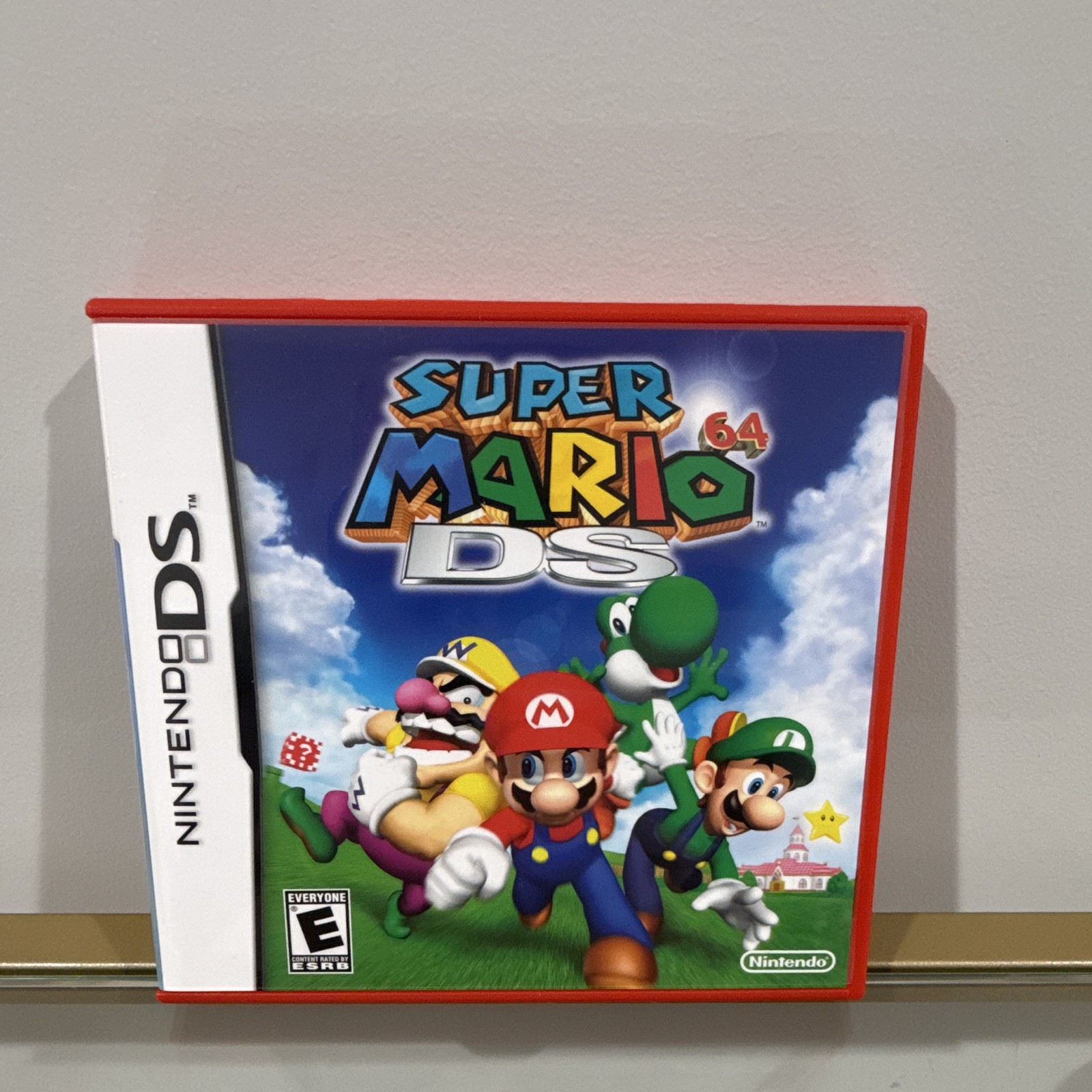 Nintendo Super Mario 64 DS Manual Included Platformer Action NTSC-U/C 2004