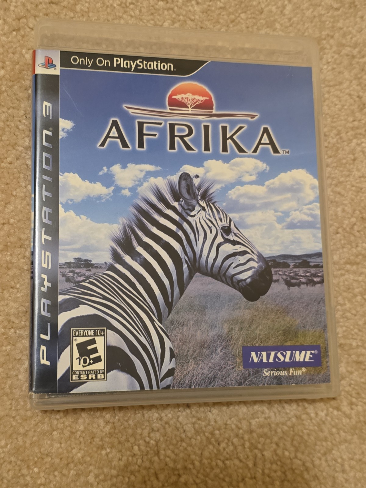 Afrika Africa PS3 Sony Playstation 3 USA ESRB NATSUME Complete CIB NTSCU English