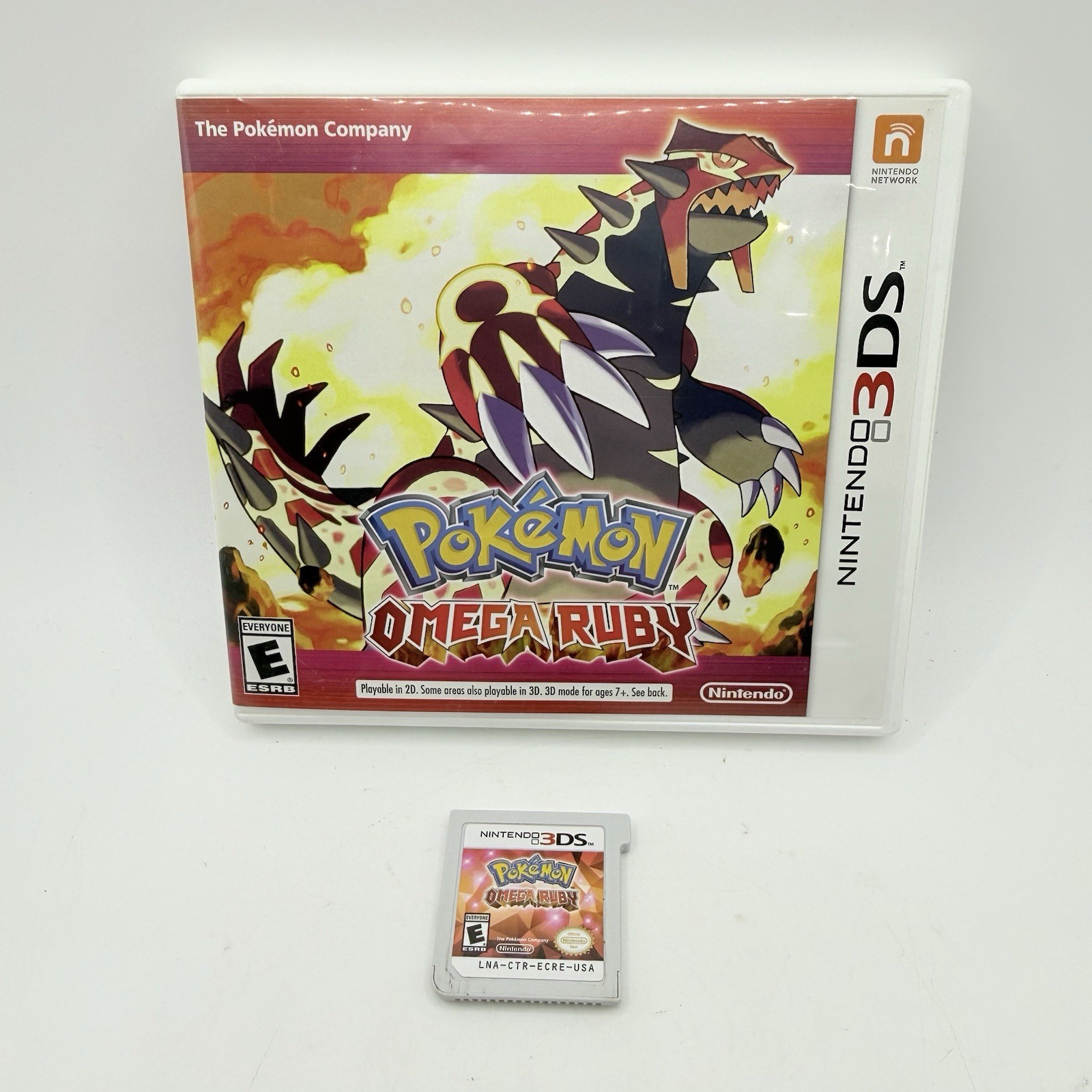 Pokemon Omega Ruby (Nintendo 3DS, 2014) VG Condition Nintendo Network