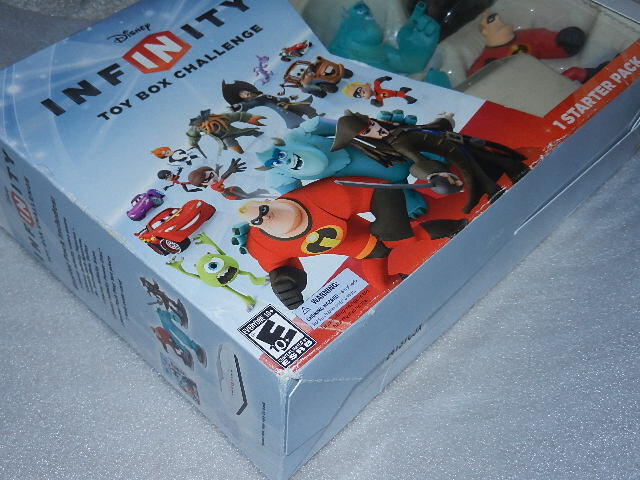 new no warranty Disney Infinity Toy Box Challenge Starter Pack nintendo 3DS 3 ds