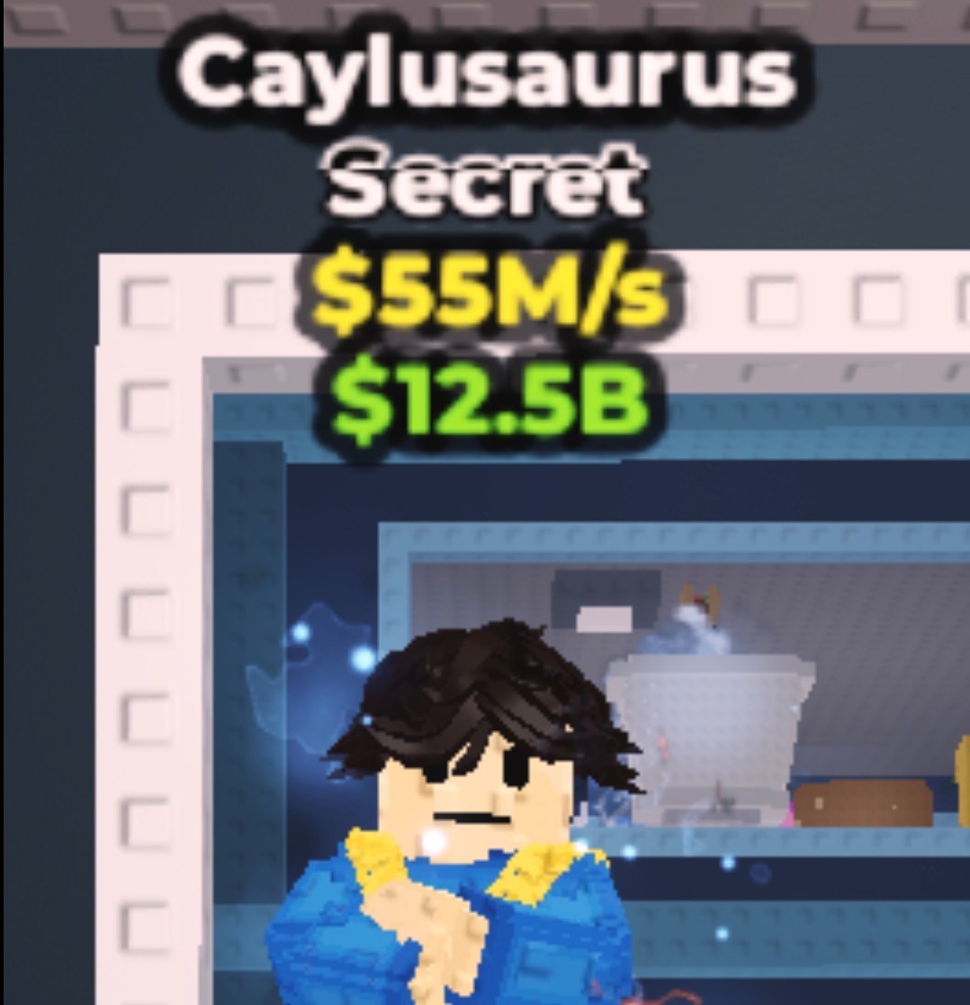 Caylusaurus 55m-1b/s – Many Mutations Steal a Brain Red (Read Description) CHEAPEST